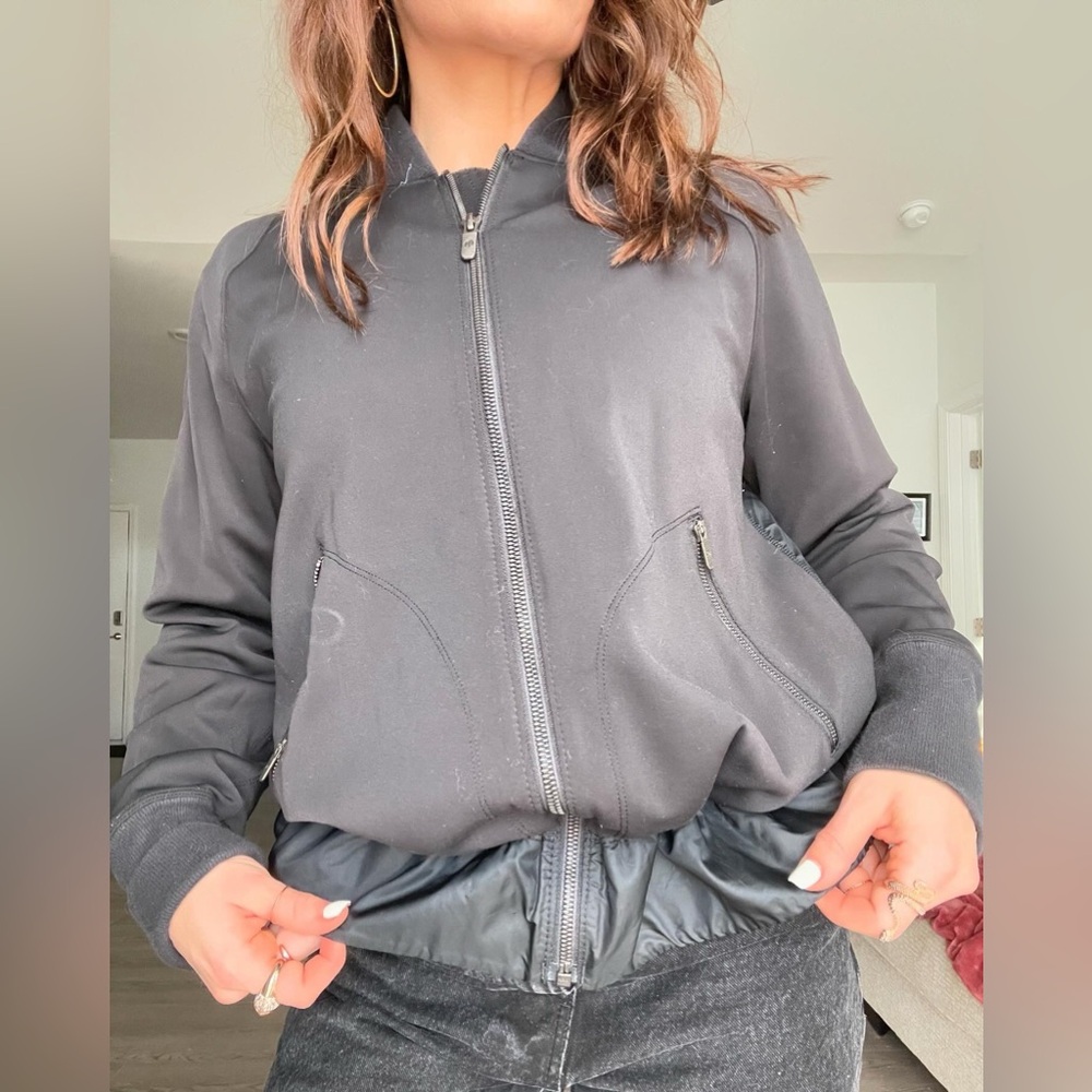 Black Bomber Jacket lululemon